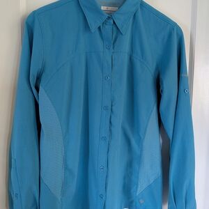Columbia Blue Long Sleeve Shirt